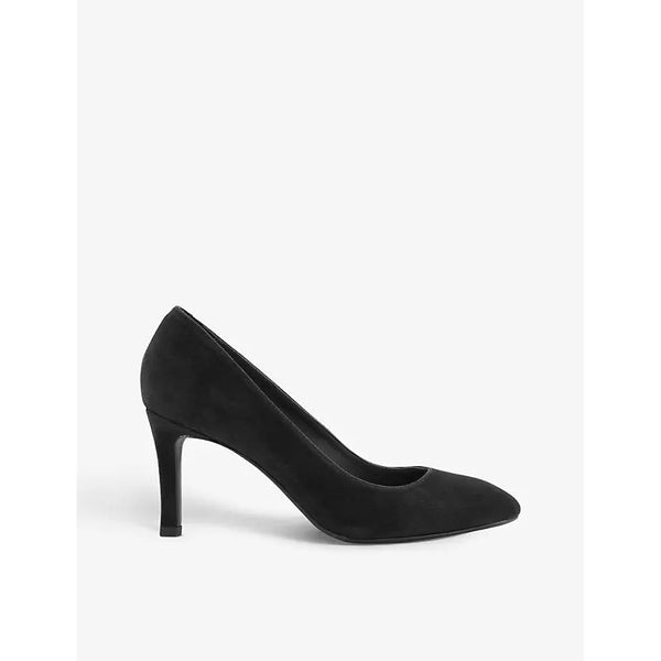 Dune Adele round-toe suede courts | Dune