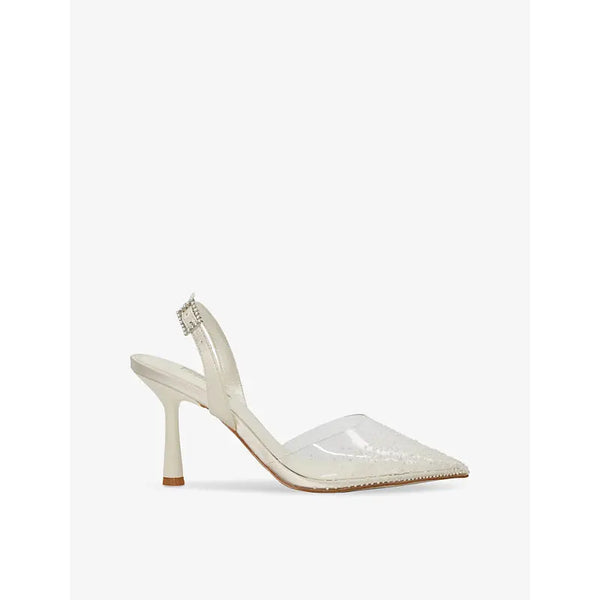 Dune Bridal Divinely PVC slingback courts