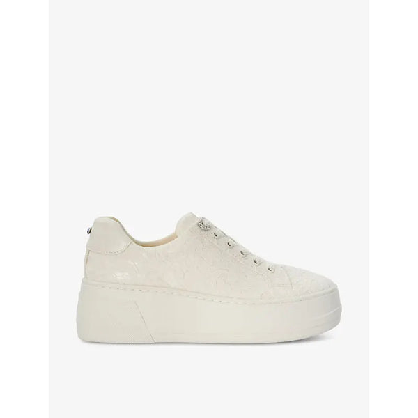 Dune Bridal Embraced woven low-top trainers