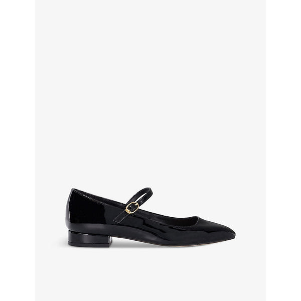 Womens Dune Habbs mary-jane flat patent-leather pumps