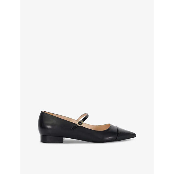 Dune Hastie mary-jane heeled leather pumps | Dune