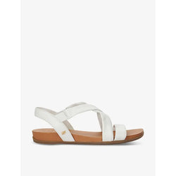 Dune Landies multiple-strap leather sandals