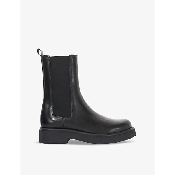 Dune Palmo chunky-sole flat leather Chelsea boots