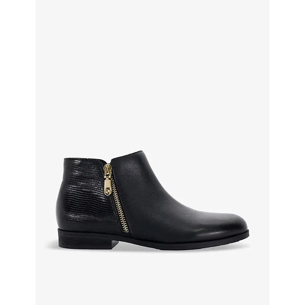 Dune Pandias mock-croc leather ankle boots | Dune