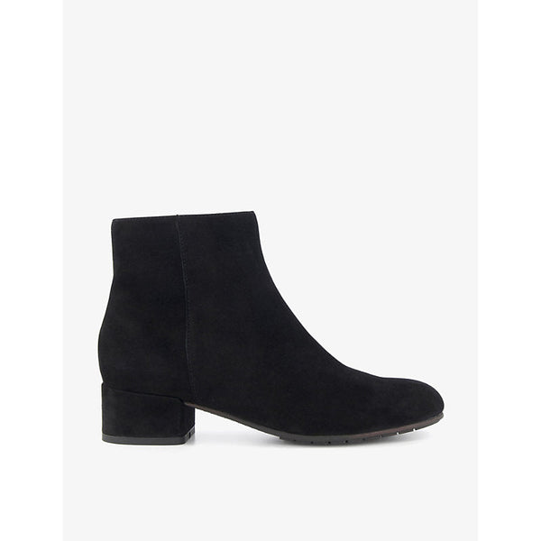 Womens Dune Pippie wide-fit suede ankle boots