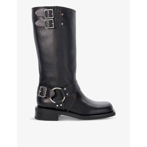 Dune Totoe leather biker boots | LYBSTORE