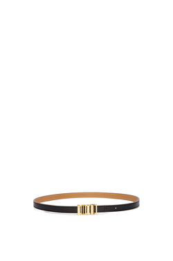 LOEWE graphic belt in classic calfskin