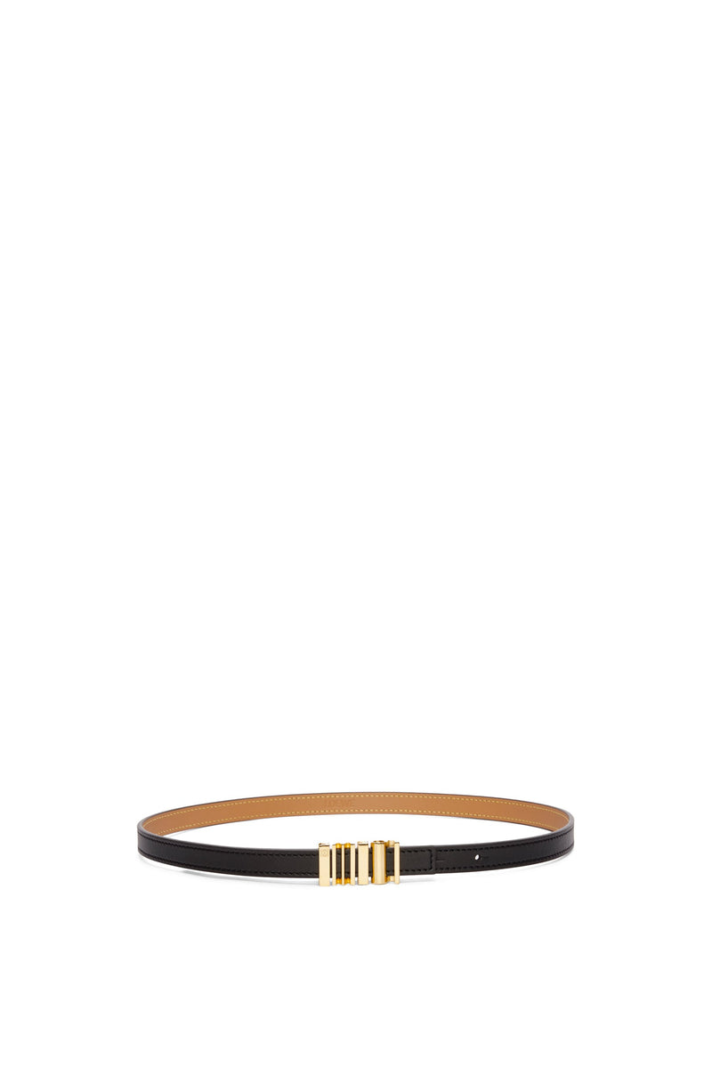 LOEWE graphic belt in classic calfskin