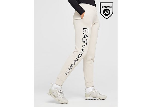 EA7 Emporio Armani Logo Joggers Brown