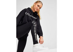 EA7 Emporio Armani Overhead Hoodie Leggings Tracksuit Black