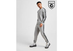 EA7 Emporio Armani Tape Crew Tracksuit Grey