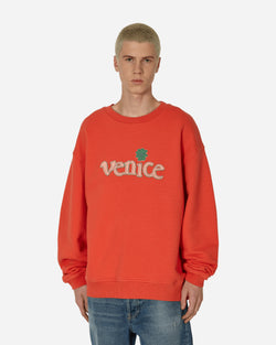 ERL Venice Crewneck Sweatshirt Red