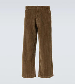 ERL Cotton corduroy wide-leg pants | LYBSTORE