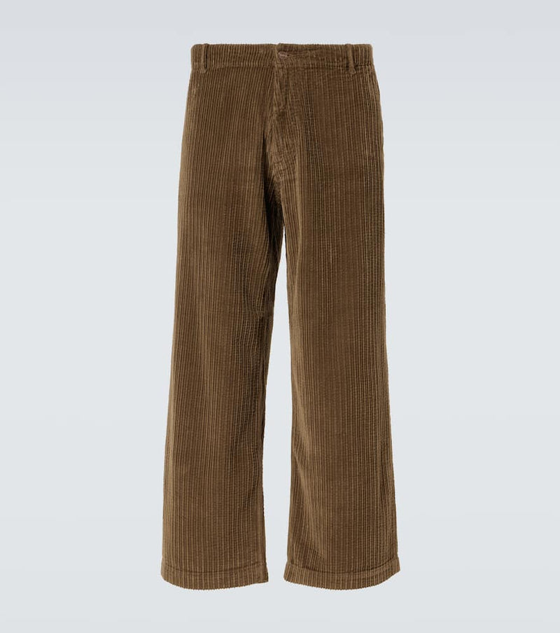 ERL Cotton corduroy wide-leg pants