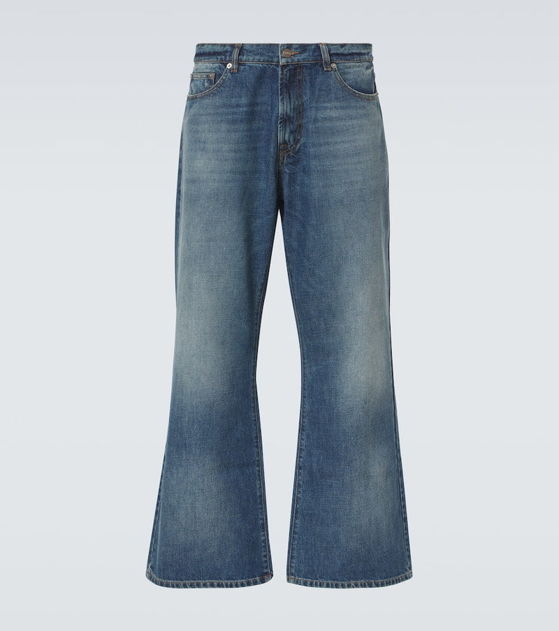 ERL Mid-rise flared jeans