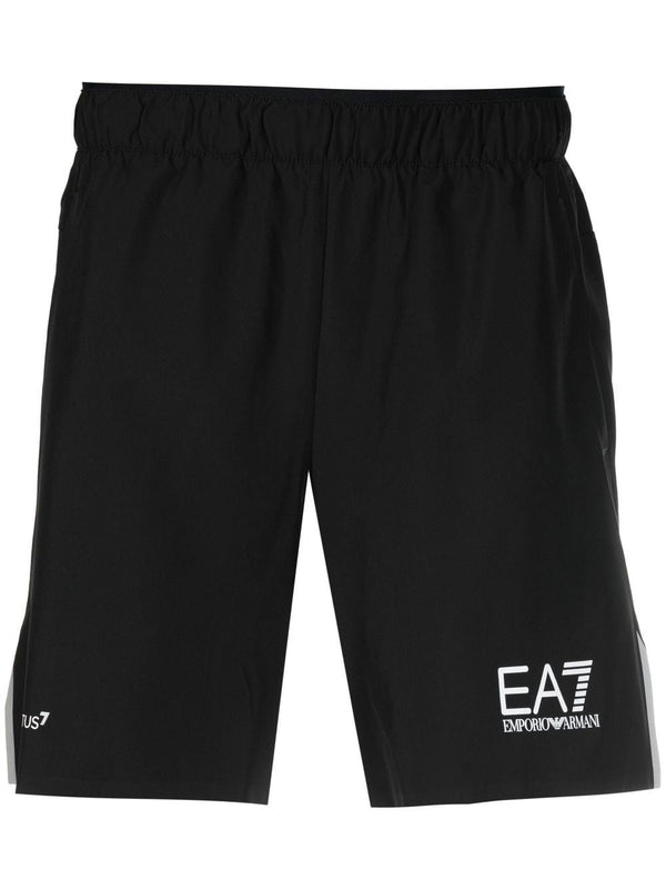 Ea7 Logo Shorts