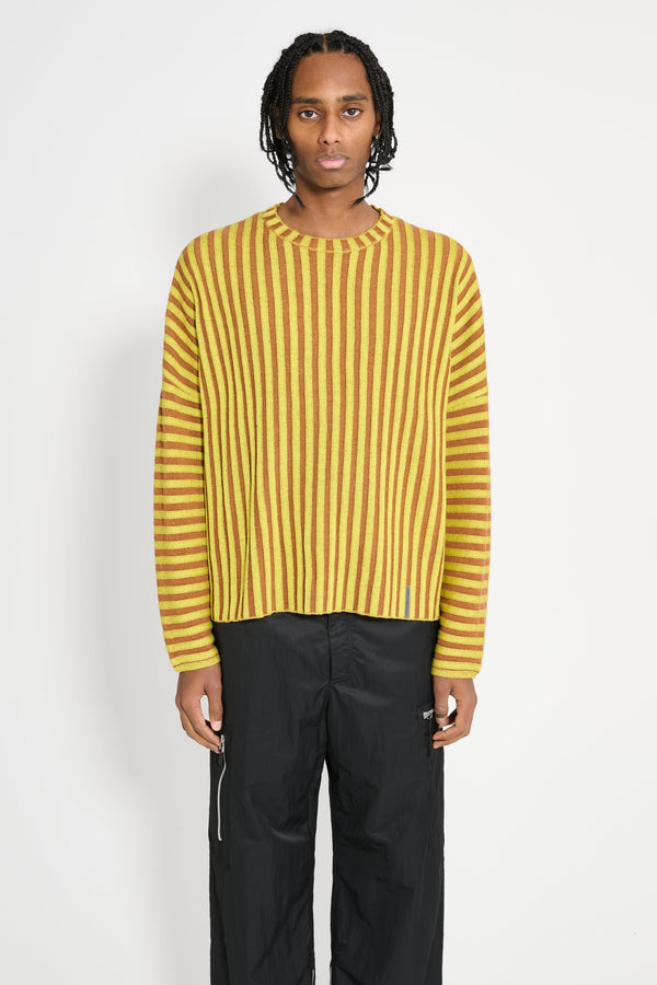 Eckhaus Latta Keyboard Sweater Sulphur