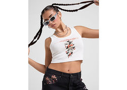 Ed Hardy Dagger Rib Tank Top White