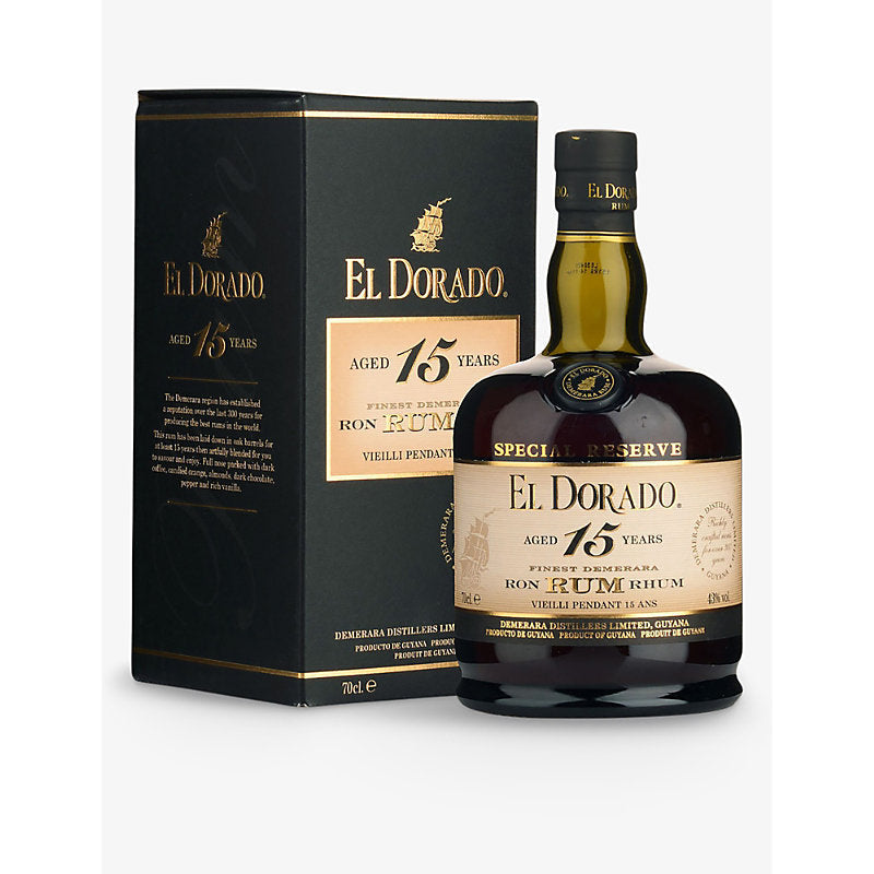 El Dorado 15-year-old rum 700ml