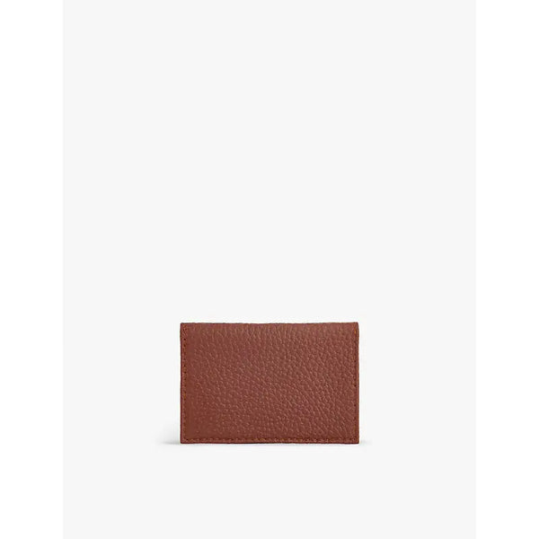 Eleventy Branded grained-leather wallet | Eleventy