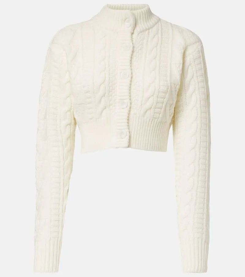 Emilia Wickstead Aleph wool cardigan | LYBSTORE