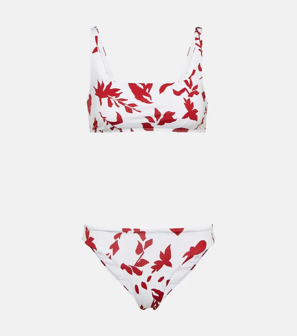 Emilia Wickstead Beatrix printed bikini | LYBSTORE