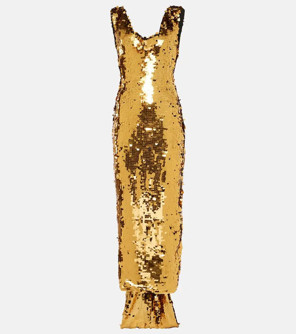 Emilia Wickstead Jacira sequined gown | LYBSTORE