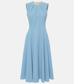 Emilia Wickstead Marlen crêpe midi dress