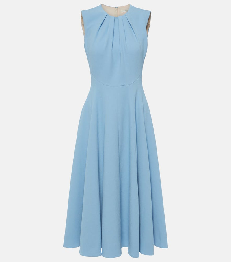 Emilia Wickstead Marlen crêpe midi dress