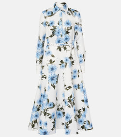 Emilia Wickstead Tomasina floral shirt dress