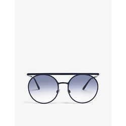 Emporio Armani AR6069 round-frame sunglasses | LYBSTORE