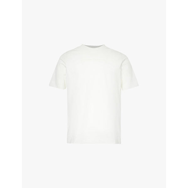 Mens Emporio Armani Logo-embossed short-sleeve relaxed-fit cotton-jersey T-shirt