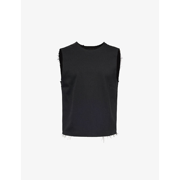 Entire Studios Tell Sleeveless Regular-fit Stretch-Woven Blend Top