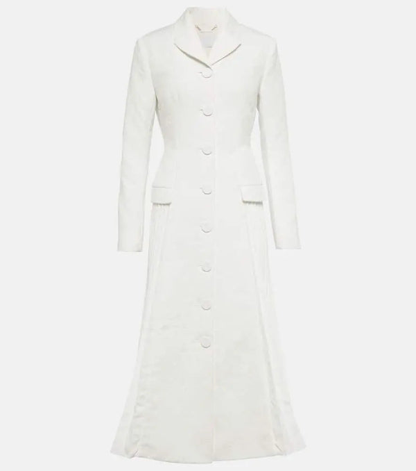 Erdem Bridal Calla cloqué coat | LYBSTORE