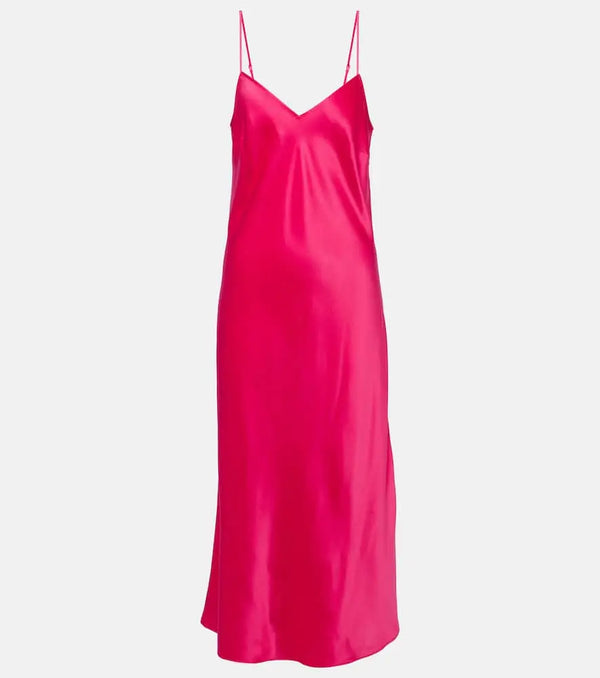 Eres Silk satin slip dress | LYBSTORE