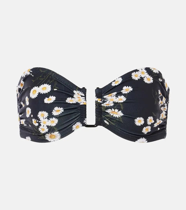 Eres Tendrement floral bandeau bikini top | LYBSTORE