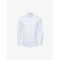 Mens Eton Business slim-fit  stretch-cotton shirt