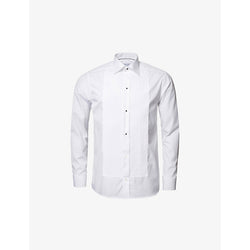 Eton Slim-fit double-cuff cotton shirt