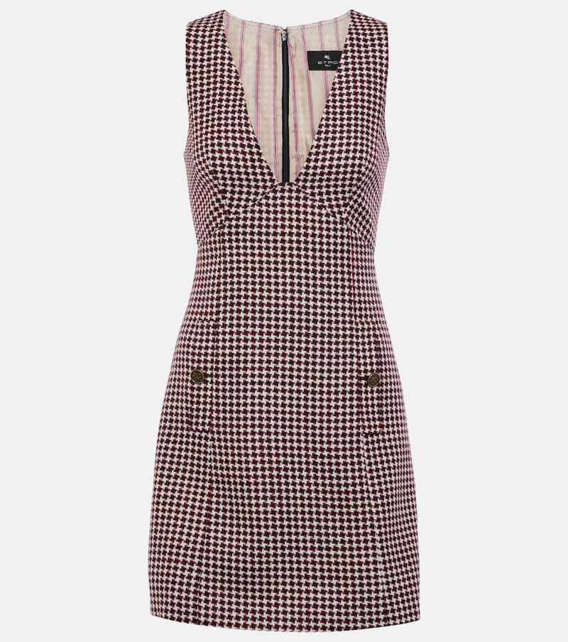 Etro Checked minidress | LYBSTORE