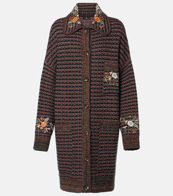 Etro Embroidered coat | LYBSTORE