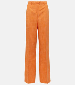 Etro High-rise straight pants | LYBSTORE