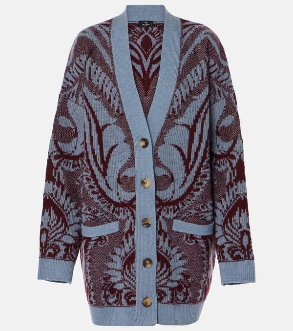 Etro Oversized wool cardigan | LYBSTORE