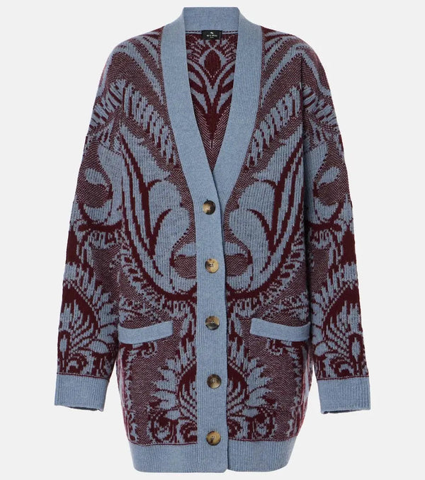 Etro Oversized wool cardigan | LYBSTORE