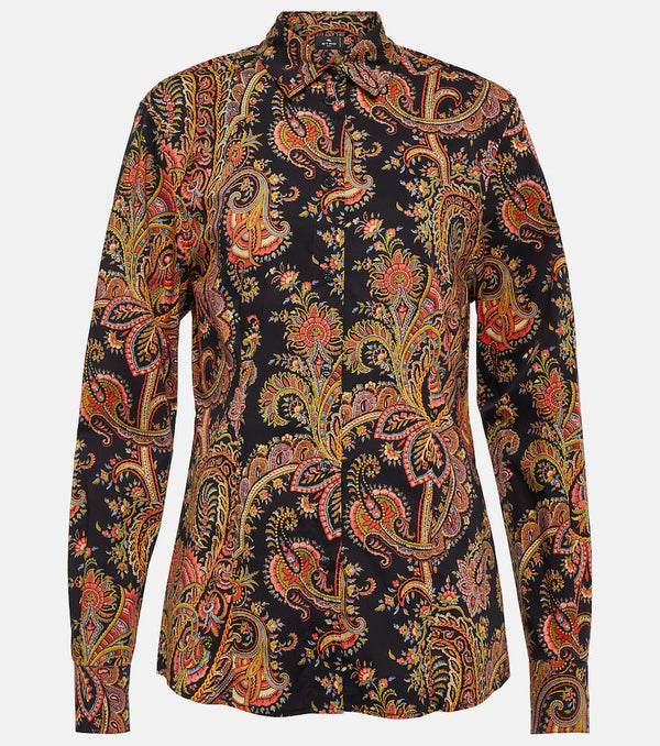 Etro Paisley cotton-blend shirt