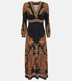 Etro Paisley midi dress