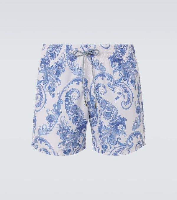 Etro Paisley swim trunks