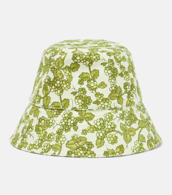 Etro Printed canvas bucket hat