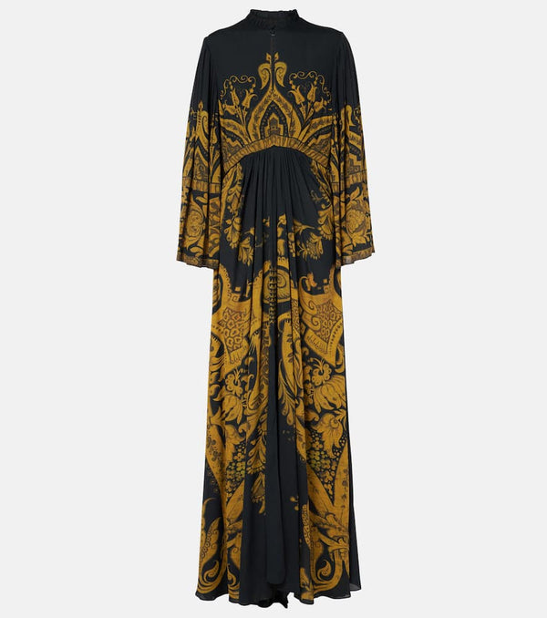 Etro Printed crêpe jersey gown | LYBSTORE