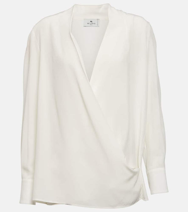 Etro Silk crêpe de chine blouse | LYBSTORE