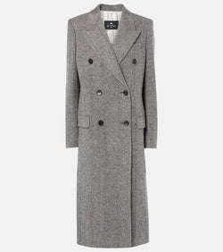 Etro Single-breasted jacquard coat | LYBSTORE